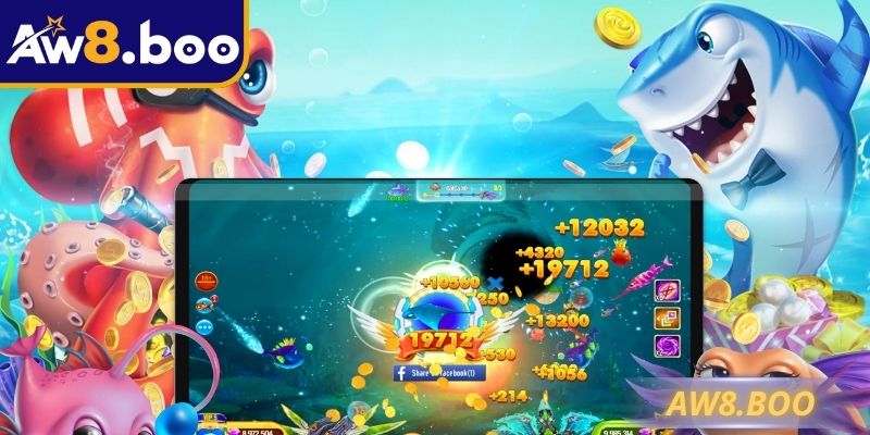 Bắn Cá Tài Lộc – Săn Thưởng Đại Dương Hấp Dẫn Tại AW8 3 Nên ưu tiên tiêu diệt boss trước